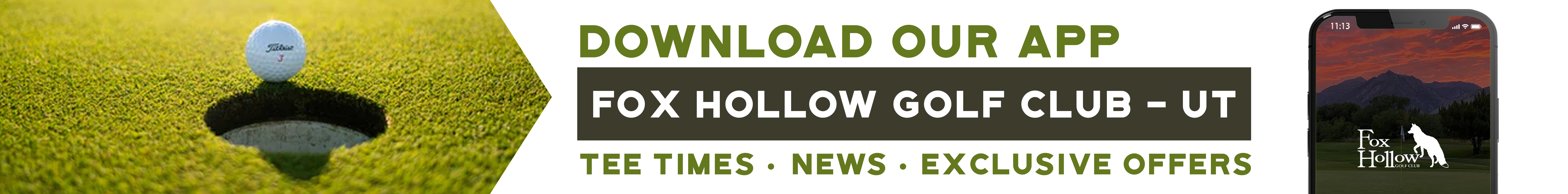 Fox Hollow Golf Club | Home / EngageBox (Pop-Up) - (May 2024) Fox Hollow Golf Club Home / EngageBox (Pop-Up) – (May 2024) FHGC (2024) Download Our App (Banner / Pop-Up)
